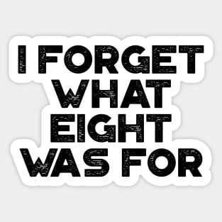 Violent Femmes I Forget What Eight Was For Sticker